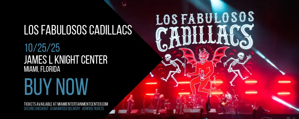 Los Fabulosos Cadillacs at James L Knight Center
