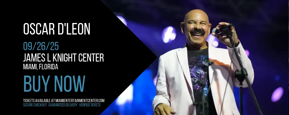 Oscar D'Leon at James L Knight Center