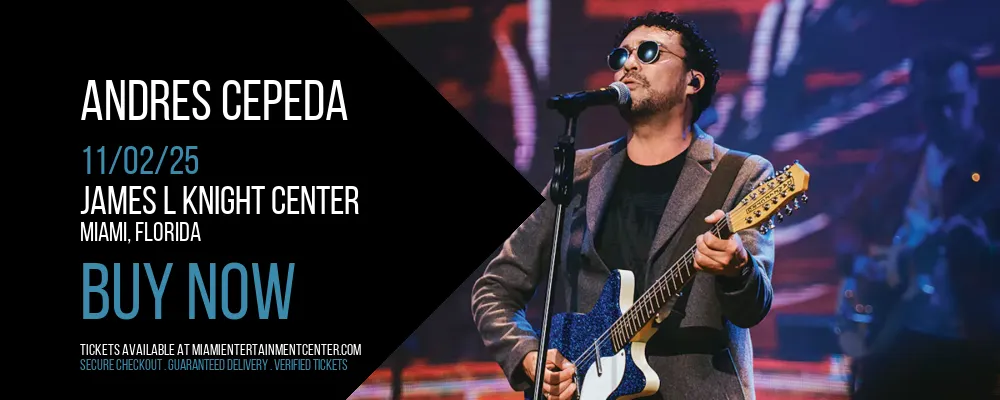 Andres Cepeda at James L Knight Center